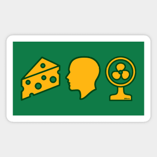 CheeseHeadFan Magnet